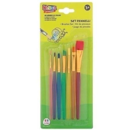 Pensula set 6 Kidea