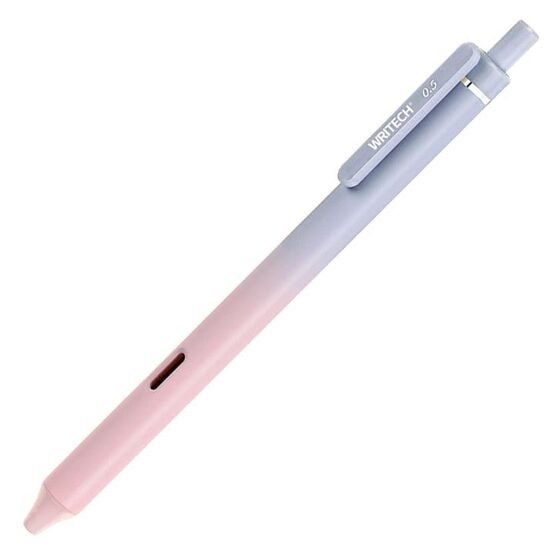 Roller gel cu uscare rapida 0.7 mm Ombre Writech albastru-roz
