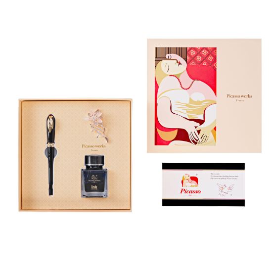 Set stilou + calimara + brosa Picasso - 986N