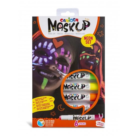 Culori Piele Neon Carioca, Set 6