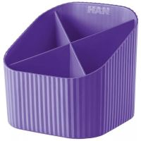 Suport Cu 4 Compartimente Loop, Violet, Han - 17230-57