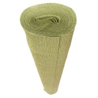 Hartie creponata elastica floristica 180gr - Antique Green Earth -612