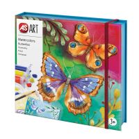 Joc AS Art,  Acuarela, Fluturi - 21053