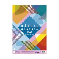 Hartie glasata mata 24X34 cm 10 coli/set  LIBRA HGM2434