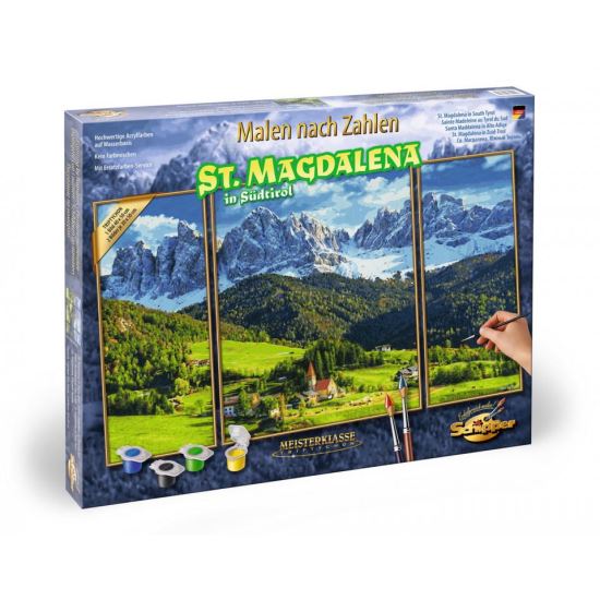 Kit Pictura Pe Numere, Priveliste Alpina - 609260760