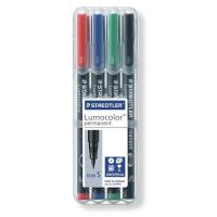 Marker Permanent Lumocolor S. 0.4 mm - Set 4
