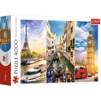 Joc Puzzle, 4000 Piese, Calatorie In Europa - 45009