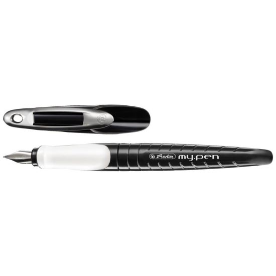 Stilou Herlitz my pen negru/alb - 999738