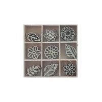 Accesorii craft - ADL366 Floricele lemnoase DACO