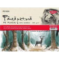 Panza pictura pe placaj 18x24 cm, DACO - PD1824