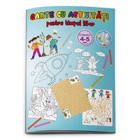 Carte cu activitati pentru timpul liber, A4 32 pagini