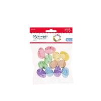 Accesorii craft - AD928 Oua polistiren 3.5cm Set12 DACO