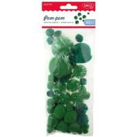Accesorii craft - AD279V Pom-Pom Verde festiv DACO