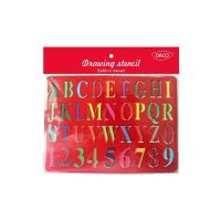 Sablon desen alfabet DACO - SB002A