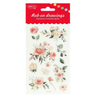 Abtibild - AB106 Desene transferabile Trandafiri DACO