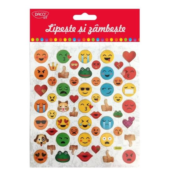 Abtibild - AB025 Lipeste si zambeste Emoticon DACO