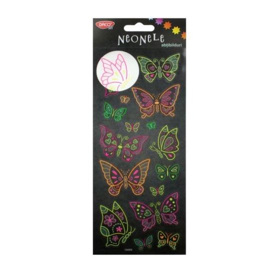 Abtibild - AB045 Neonele Fluturi DACO