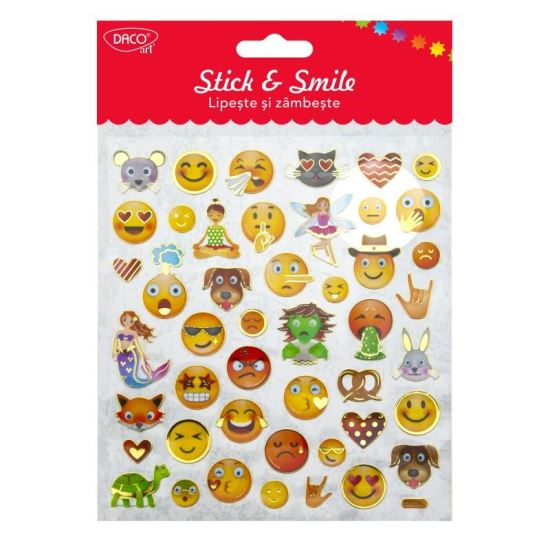 Abtibild - AB071 Lipeste si zambeste Emoticon DACO