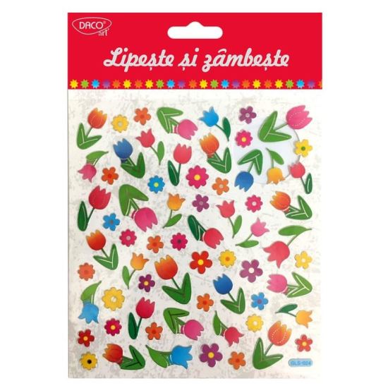 Abtibild - AB030 Lipeste si zambeste Floricele DACO