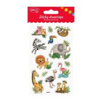 Abtibild - AB092 Desene lipicioase Jungla DACO