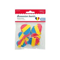 Accesorii craft - Inimioare tricolore ADS378