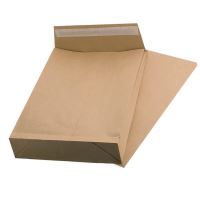 Plic B4 kraft siliconic cu burduf 5 cm