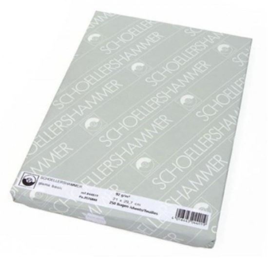 Hartie calc format A4 80g 250 coli/top Schoellershammer