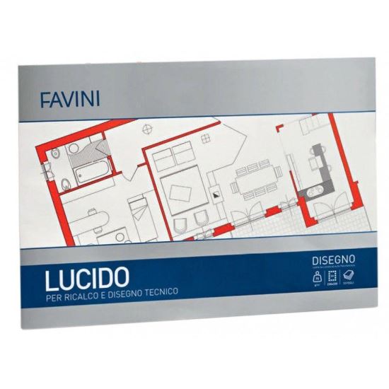 Bloc hartie calc A4 10 file 75g/mp Favini Lucido