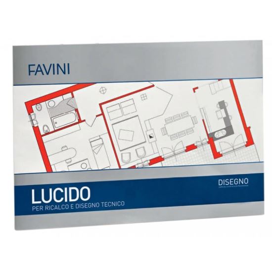 Bloc hartie calc A3, 10 file, 75g Favini Lucido