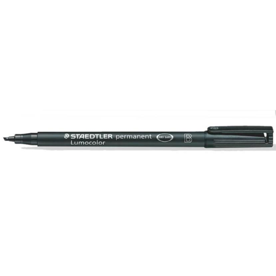 Marker permanent Lumocolor B Negru
