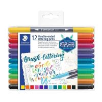 Markere cu 2 capete set 12 Staedtler - 3004 TB12