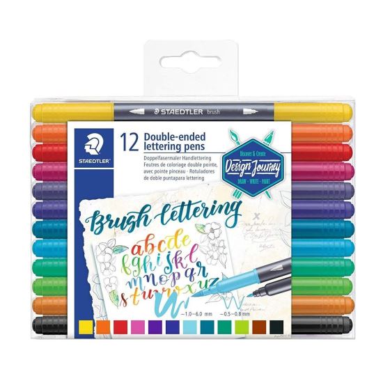 Markere cu 2 capete set 12 Staedtler - 3004 TB12