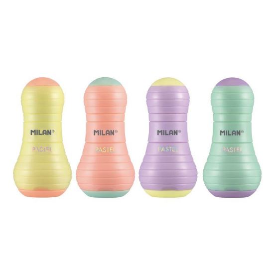 Ascutitoare cu radiera Sway Pastel - Milan