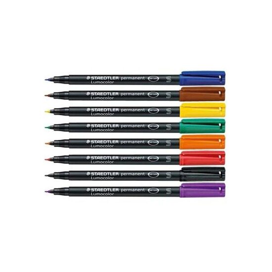 Marker permanent Lumocolor S