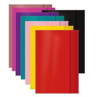 Mapa carton A4 plastifiata cu elastic mono