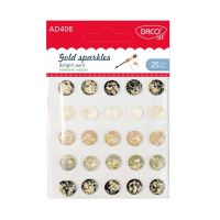 Accesorii craft - sclipiri aurii DACO AD408