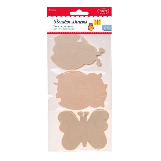 Accesorii craft - forme de lemn DACO AD419