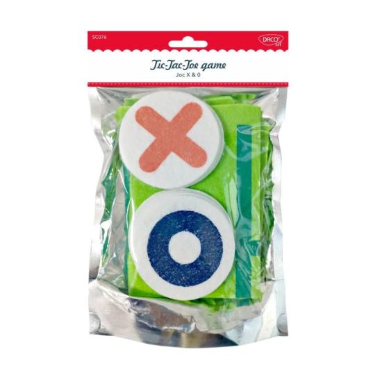 Set creativ joc X si 0 DACO SC076 