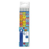 Creion HB cu radiera 6 buc/set Staedtler ST172-PMTB6