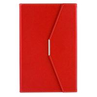 Agenda A5 cu clapa Alicante rosu