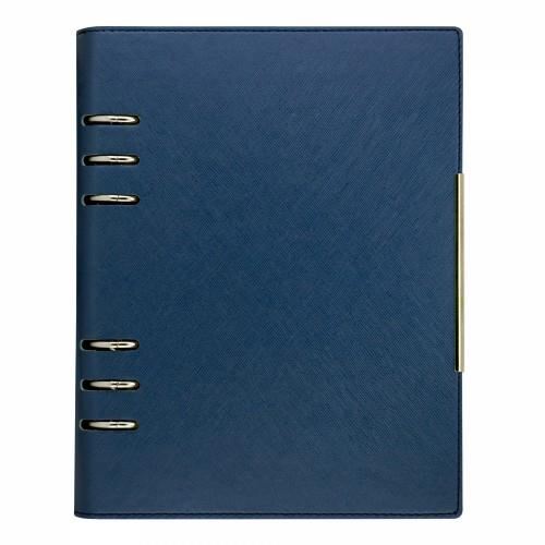 Agenda A5 cu inele Alicante albastru navy - 10130754