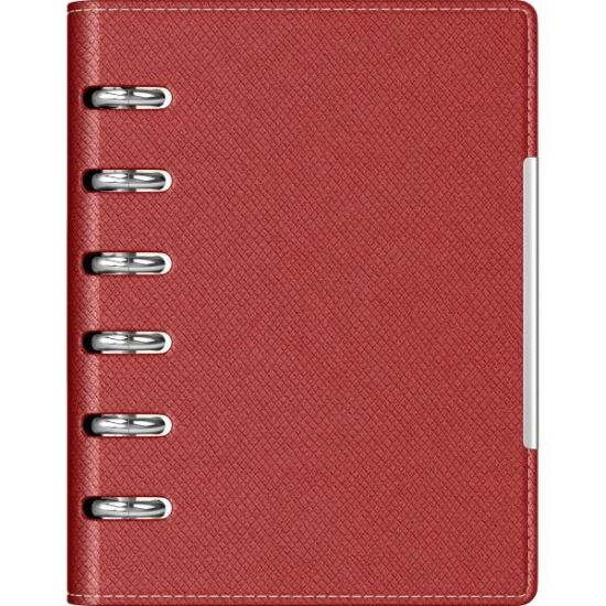 Agenda A6 nedatata cu mecanism 6 inele Alicante burgundy