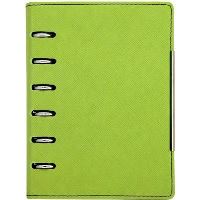 Agenda A6 nedatata cu mecanism 6 inele Alicante verde mar