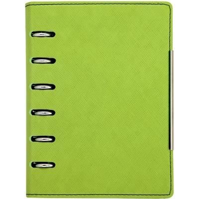 Agenda A6 nedatata cu mecanism 6 inele Alicante verde mar