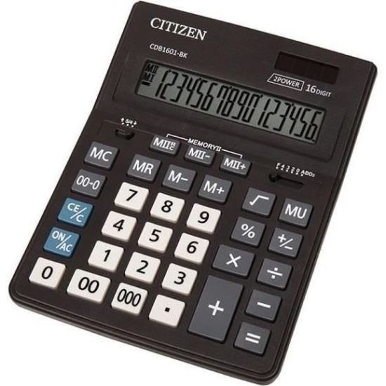 Calculator de birou Citizen CDB 1601-BK