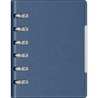 Agenda A6 nedatata cu mecanism 6 inele Alicante navy
