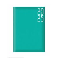 Agenda Artibest A5 datata offset alb 207 coperta turcoaz