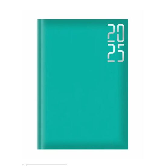 Agenda Artibest A5 datata offset alb 207 coperta turcoaz