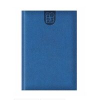 Agenda Dakota A5 datata hartie ivory 411 coperta albastru navy