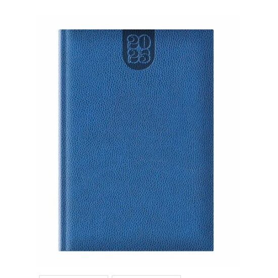 Agenda Dakota A5 datata hartie ivory 411 coperta albastru navy